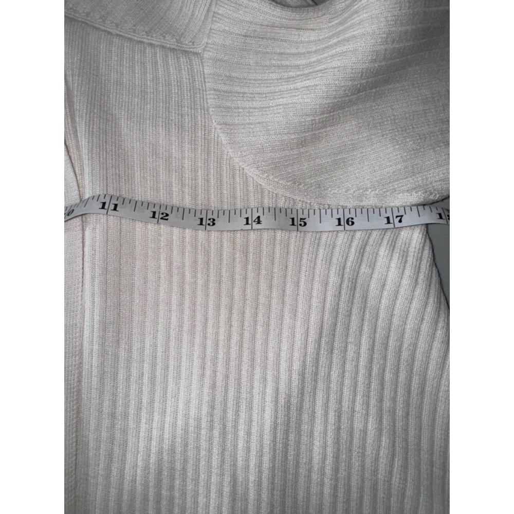 Athleta Asymmetrical Cardigan Sweater Size S White - Picture 9 of 9